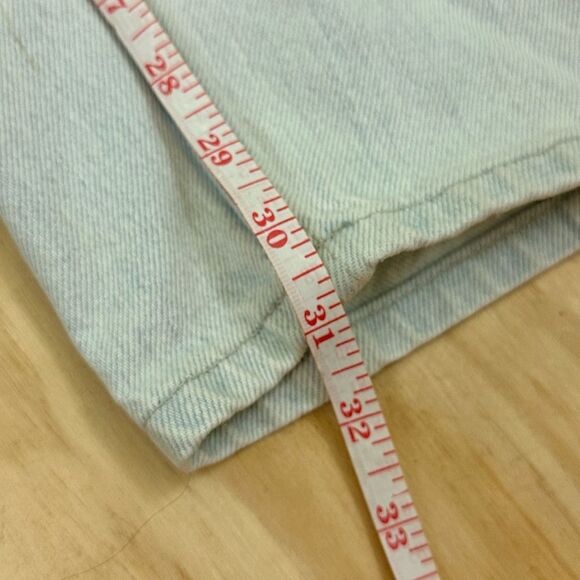 Vintage Light Wash Denim Orange Tab 550 Levi’s - Picture 7 of 9